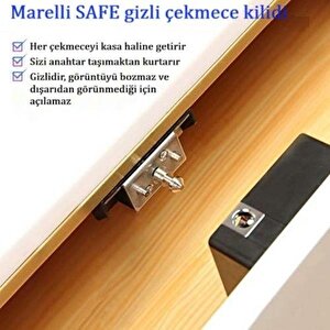 Safe Elektronik Kartlı Gizli Çekmece,dolap Kapak,kabin Kilidi