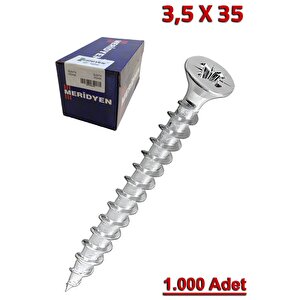Meridyen Sunta Vidası 3.5x35 (1.000 Adet)