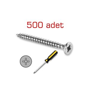 Sunta Vidası 4,0x35mm 500 Adet