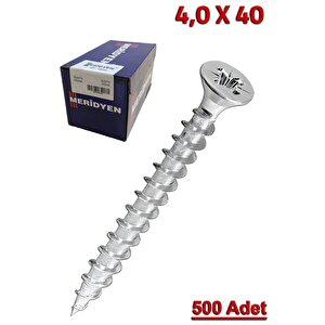 Meridyen Sunta Vidası 4.0x40 (500 Adet)