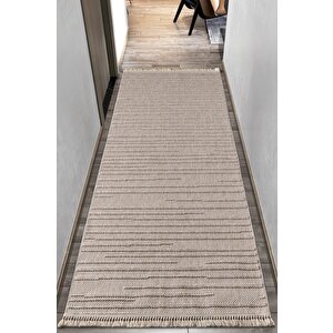 Konfor Modern Dokuma 2238 Beverly Bukle Yolluk Halı 80x200 cm
