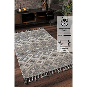 Konfor Beverly 2262 Modern Dokuma Bukle Halı 100x150 cm
