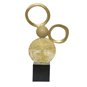 Gold Çember Figürlü Obje