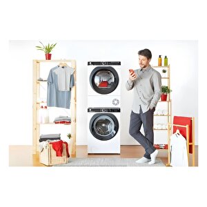 10 Kg Çamaşır Makinesi ve Kurutma Makinesi İkili Set (Hw 210ambs/1-17 - Ndpeh10a2tcbexss)