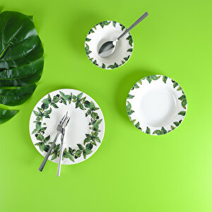 Leaf  18 Parça 6 Kişilik Yemek Takımı