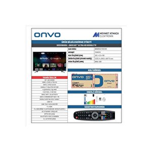 65ov9000u 65'' 164 Ekran Uydu Alıcılı 4k Ultra Hd Google Smart Led Tv