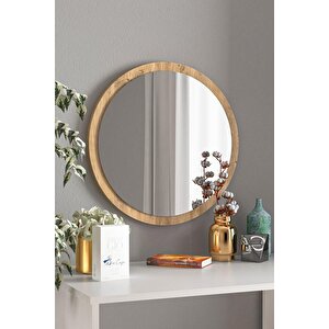 Move 45 Cm Dekoratif Yuvarlak Çam Ayna