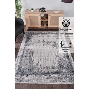 Konfor Leo 0075 Modern Dokuma Halı Salon Çocuk Odası Oturma Odası Halısı Makine Halısı 160x230 cm
