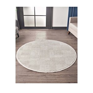Konfor Leo 2969 Modern Dokuma Yuvarlak Halı 160x160 cm