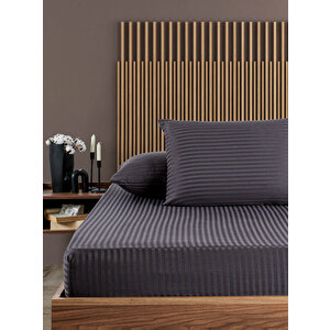 Soft Cotton Çift Kişilik Lastikli Çarşaf Seti 160x200 Cm + 2 Adet Yastık Kılıfı 50x70 Cm