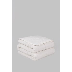 Çift Kişilik Ranforce Pamuk Yorgan 195x215 Krem