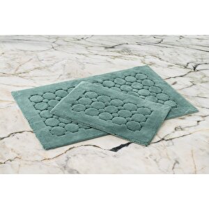 Cotton Box Pamuklu Paspas Seti Pattern Mint 60x100+40x60