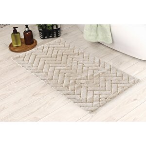 Pamuklu Paspas Zibby Bej 60x100