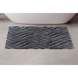 Pamuklu Paspas Skay Koyu Gri 60x100