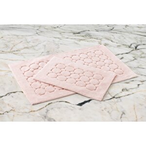 Cotton Box Pamuklu Paspas Seti Pattern Pudra 60x100+40x60