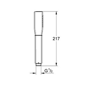 Grohe Grandera Stick El Duşu 1 Akışlı - 26852ig0