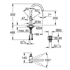 Lavabo Bataryası Atrio L-boyut - 24362da0