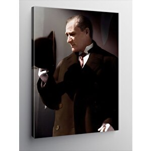 Kanvas Tablo Mustafa Kemal Atatürk 100x140 cm