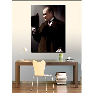 Kanvas Tablo Mustafa Kemal Atatürk 100x140 cm