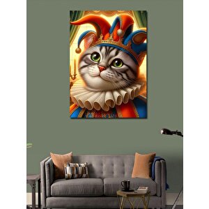 Kanvas Tablo Joker Kedi