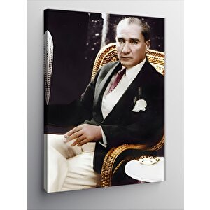 Kanvas Tablo Mustafa Kemal Atatürk 100x140 cm