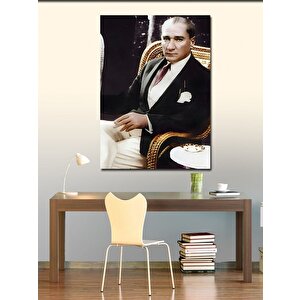 Kanvas Tablo Mustafa Kemal Atatürk 100x140 cm