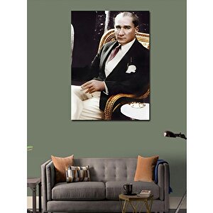 Kanvas Tablo Mustafa Kemal Atatürk 100x140 cm