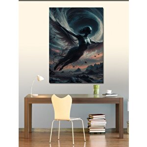 Kanvas Tablo Uçan Soyut Kadın 70x100 cm