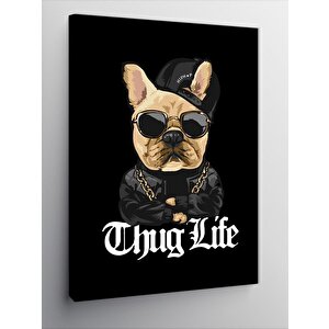 Kanvas Tablo Gangster Köpek