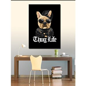 Kanvas Tablo Gangster Köpek