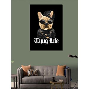 Kanvas Tablo Gangster Köpek