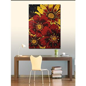 Kanvas Tablo Ay Çiçekleri 100x140 cm