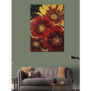 Kanvas Tablo Ay Çiçekleri 100x140 cm