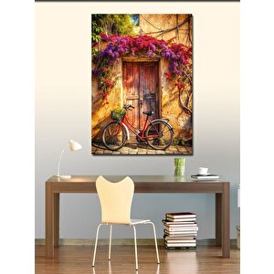Kanvas Tablo Retro Bisiklet 70x100 cm