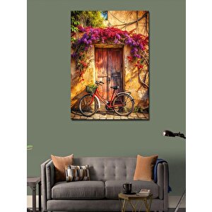 Kanvas Tablo Retro Bisiklet 70x100 cm