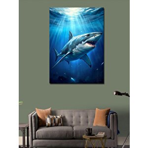 Kanvas Tablo Köpekbalığı 70x100 cm