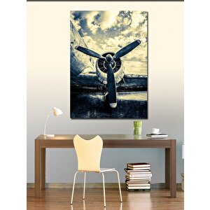 Kanvas Tablo Uçak Kanadı 70x100 cm