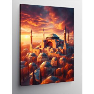 Kanvas Tablo Cami Manzarası 70x100 cm