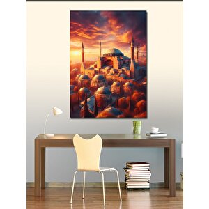 Kanvas Tablo Cami Manzarası 70x100 cm