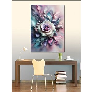 Kanvas Tablo Soyut Çiçek 70x100 cm