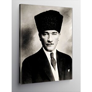 Kanvas Tablo Mustafa Kemal Atatürk 100x140 cm