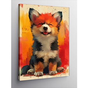 Kanvas Tablo Sevimli Köpek