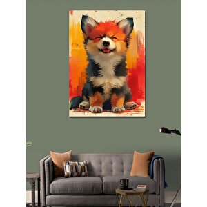 Kanvas Tablo Sevimli Köpek