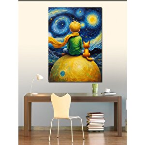 Kanvas Tablo Küçük Prens Ve Tilki 100x140 cm