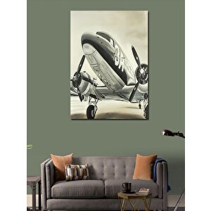 Kanvas Tablo Retro Bisiklet 100x140 cm
