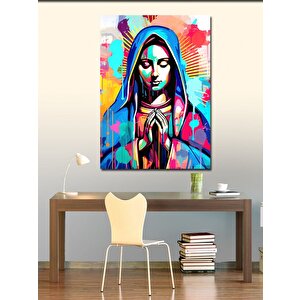 Kanvas Tablo Duaların Renkli Dili 100x140 cm