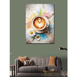 Kanvas Tablo Kahve Sanatı 70x100 cm