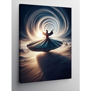 Kanvas Tablo Gün Doğumundaki Semaver 70x100 cm