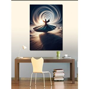 Kanvas Tablo Gün Doğumundaki Semaver 70x100 cm