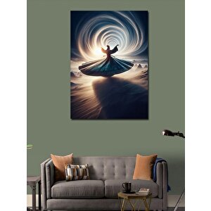 Kanvas Tablo Gün Doğumundaki Semaver 70x100 cm
